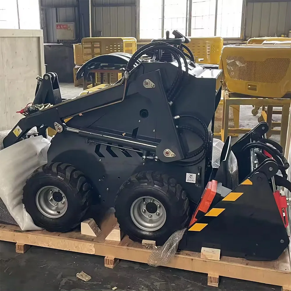 Fast Shipping EPA engine mini skid steer track loader hot sale mini skid steer loader for sale price cheap