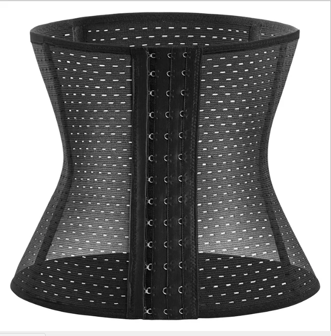 Europe And America Breathable Plus Size Belt Top Waist Hollow Out Trainer Corset For Fat Women And Men