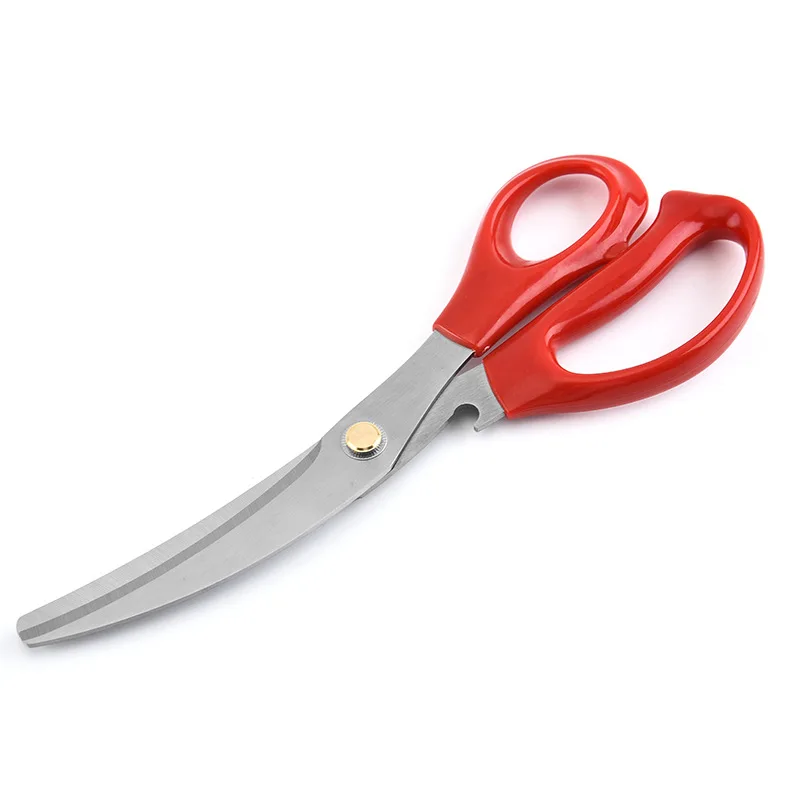 Home stainless steel clever multifunction professional laser Seafood shrimp crab scissors kitchen scissors shears set multi