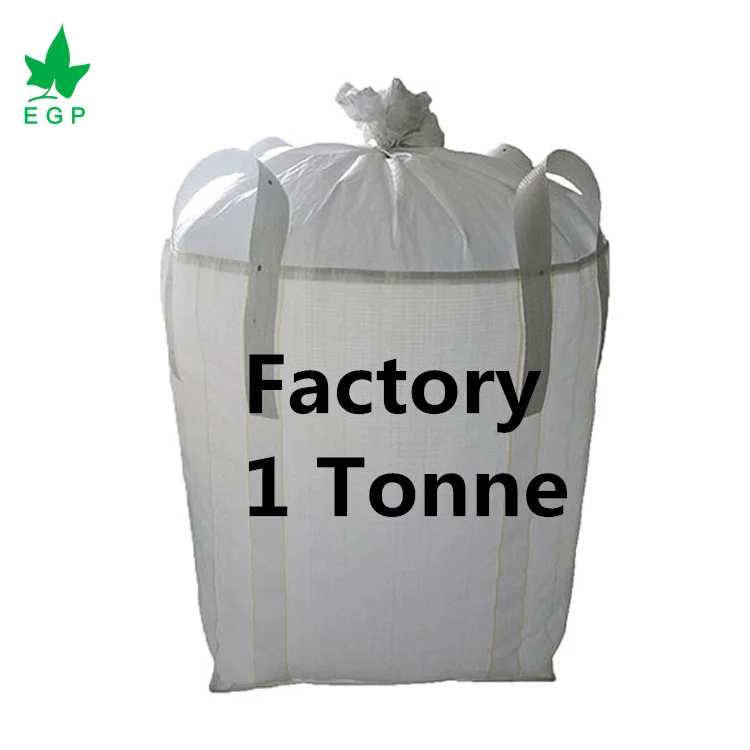 EGP 95x95x135cm Ton Jumbo Bag Specification Polypropylene FIBC Sandbags Woven Bags 1000kg Transport Packing