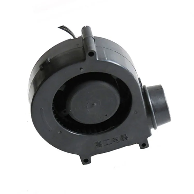 Мощный Черный небольшой портативный центробежный вентилятор постоянного тока 12 В