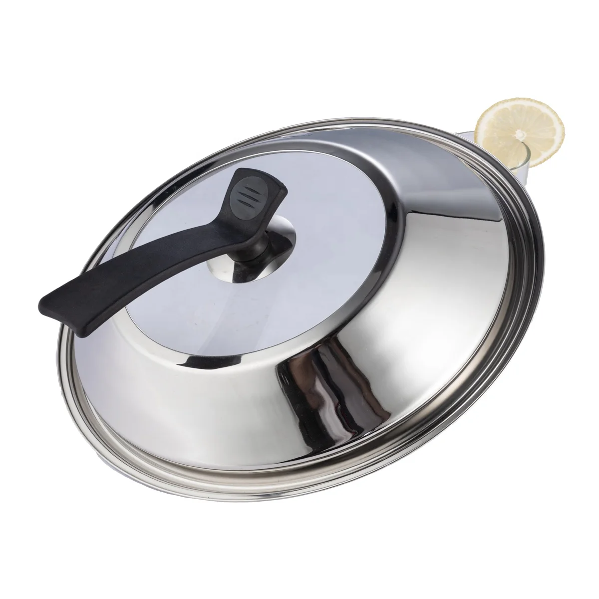 Shixing wok Pan крышка из закаленного стекла с ободом из нержавеющей стали детали кухонной посуды Полезная кухонная универсальная Паровая посуда