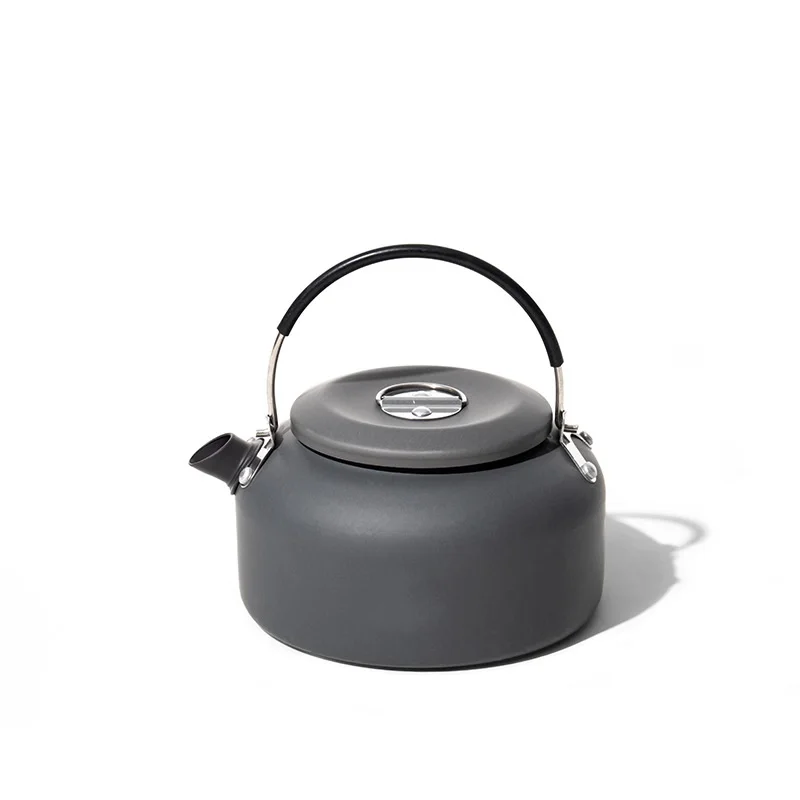 Походный чайник для воды, 800 мл, 1400 мл, чайник из сплава, легкий чайник для приготовления кофе