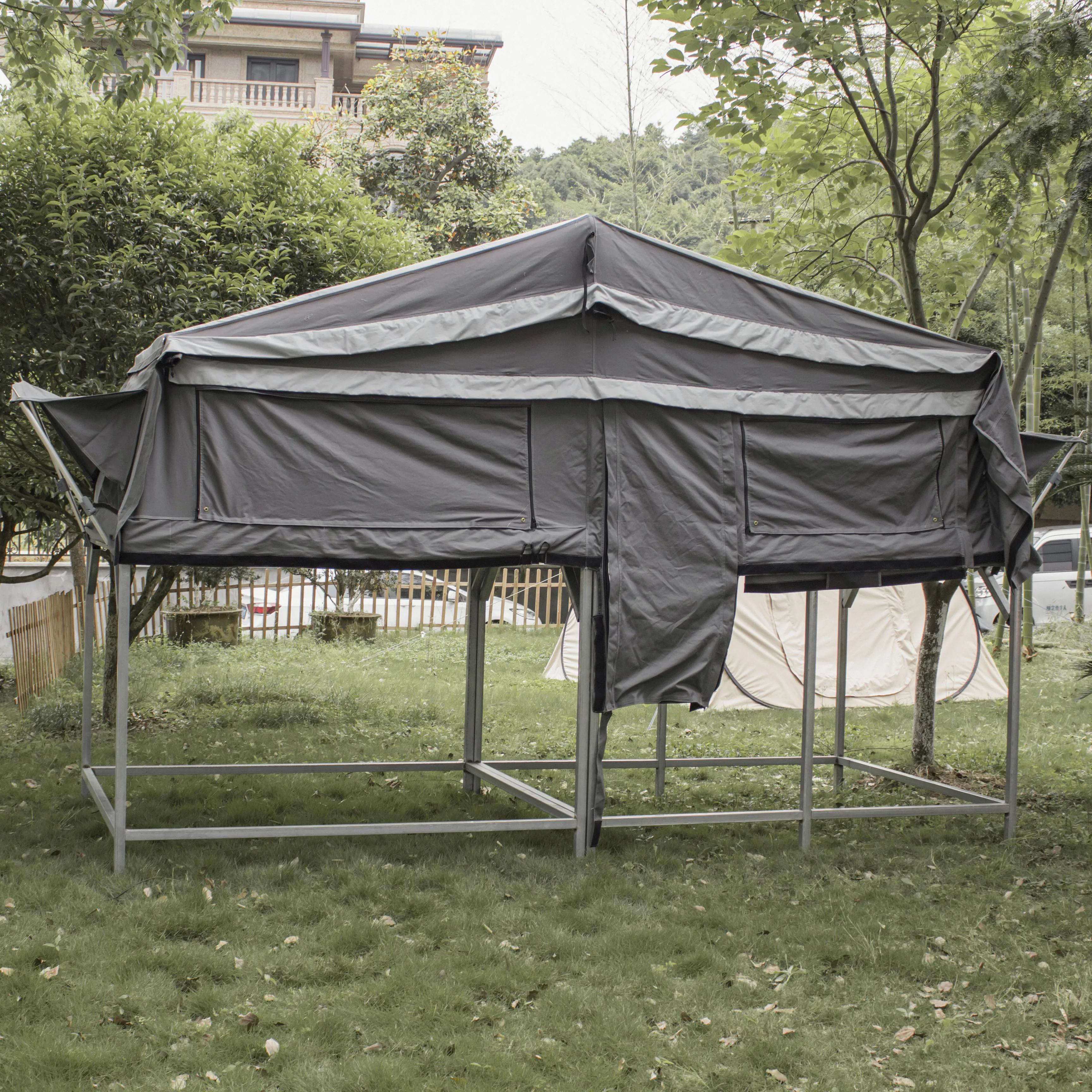 Luxury four season off road camper trailer tent 4 person tour outdoor camping tent waterproof