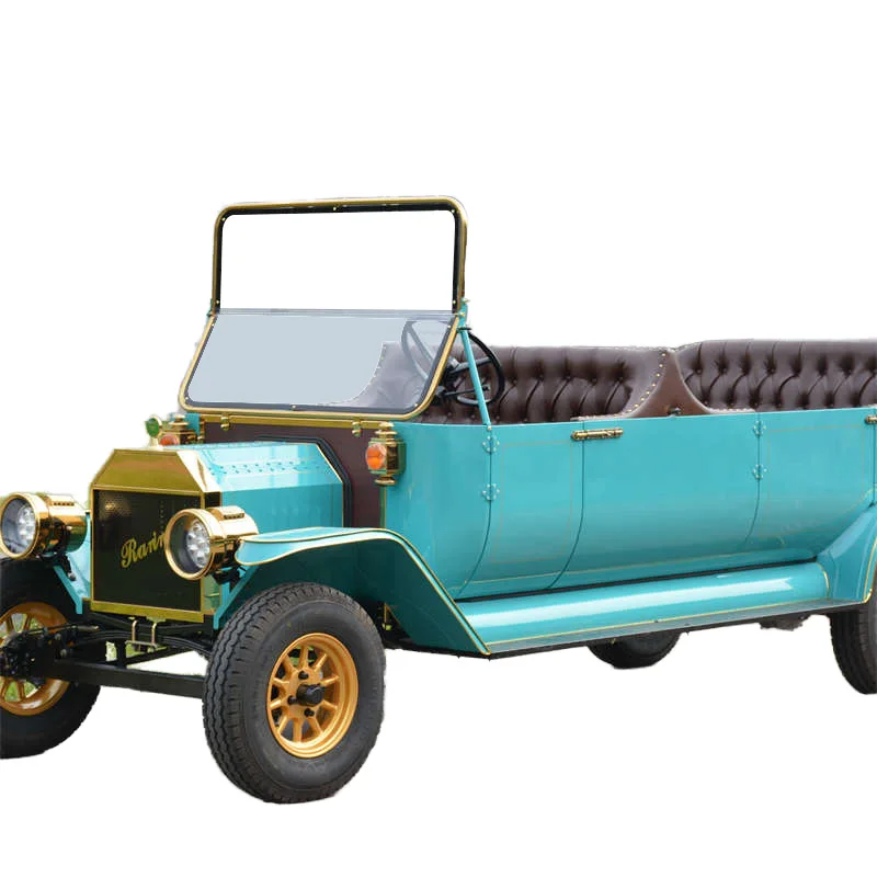 New Design Five-Seat Electric Classic Car Superior Vintage Drive At Low Speed Sedan Vintage Electric Car