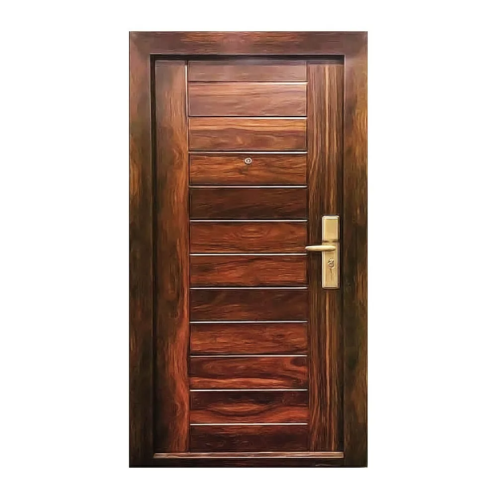 PPD Customized Exterior Main Gate Door Designs Front Iron Entry Doors Entrance Security Steel Door For House