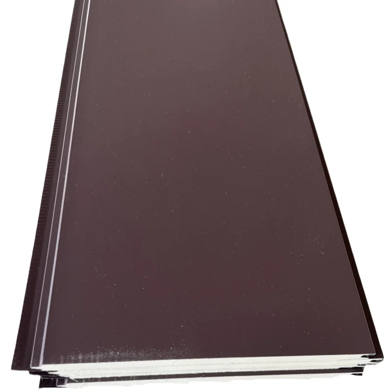 14mm 16mm 20mm Decorative PU Foam Sandwich Panel Insulated Metal Carved Exterior Wall Panel