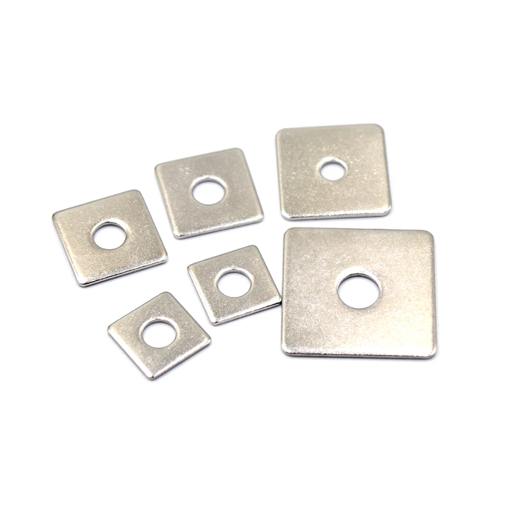 Stainless Steel Square spacer Low Carbon Steel Alloy Galvanized Carbon Steel Square Washer