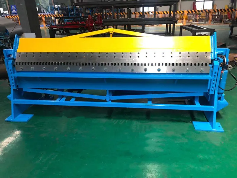 Hydraulic TDF Metal Sheet Press Brake, Flange Bending Machine, Aluminum Plate Edge Folding Forming Bender