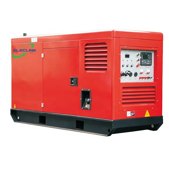 30kw 500A Silent Welding Diesel Generator Air Carbon Arc Cutting and Gouging Welder Generator Sales