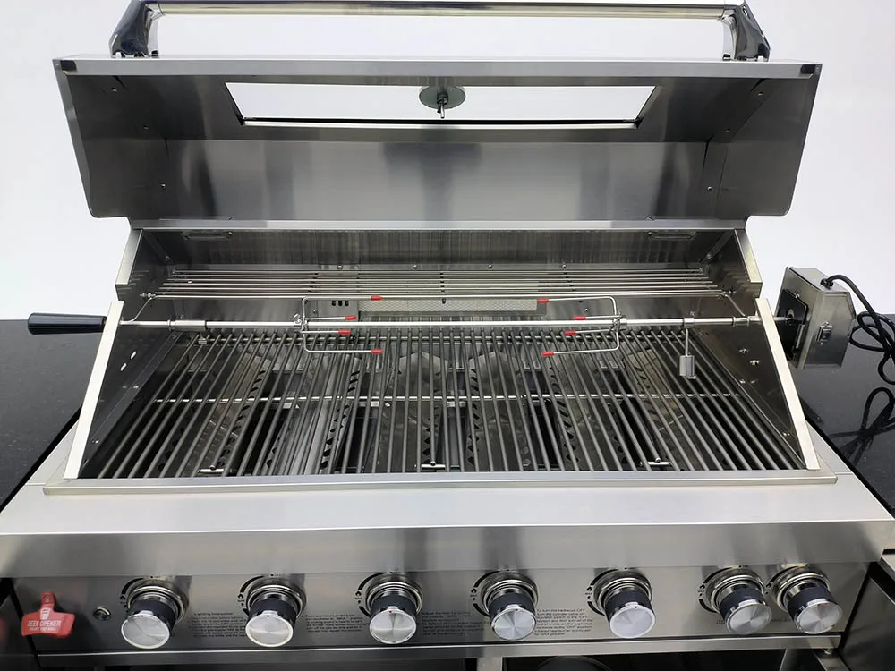 Outside Kitchen Metal Cabinets Gas BBQ Grill Barbeque Gas Grill Commercial Outdoor Kitchen 304 Stainless Steel