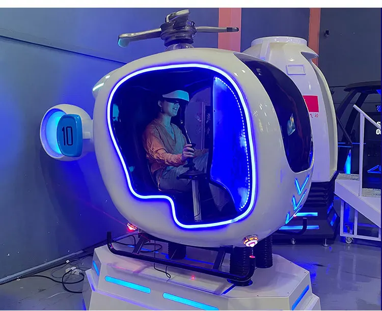 HEROVR Wholesale Price 9D Virtual Reality Airplane Car Driving Simulation Kids Children Game Machine Vr