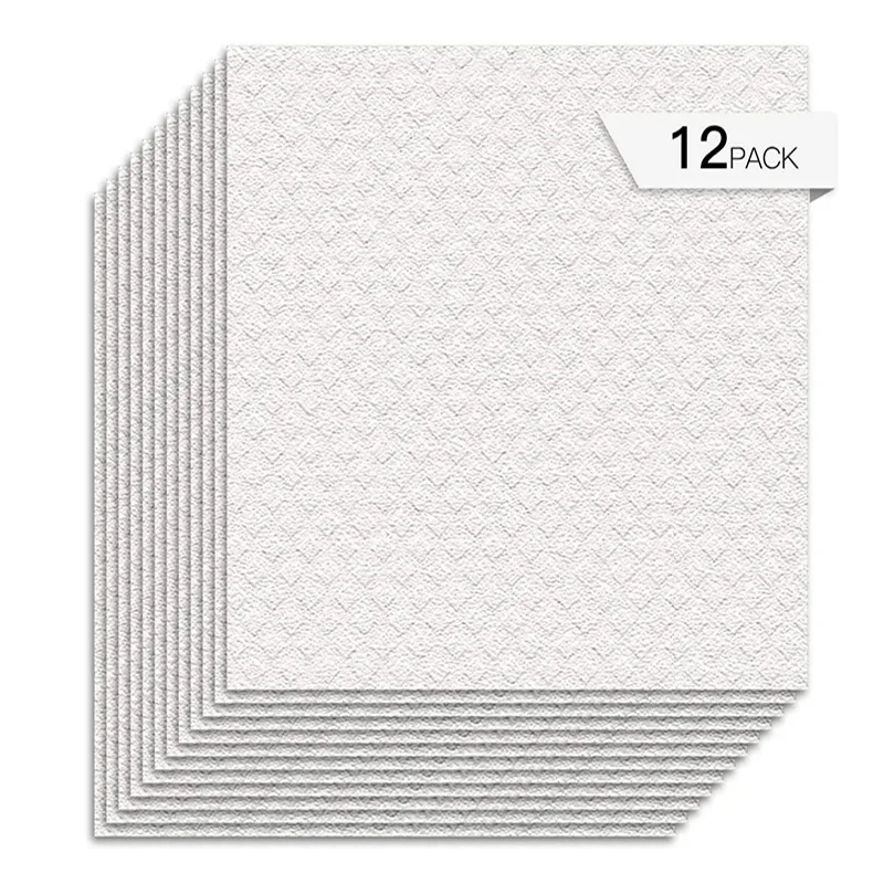 Swedish Wholesale Swedish Dish Cloths 10 Pack Reusable, Cellulose Sponge Cloth Eco Friendly Gifts Absorbent Hand Towel for Dish