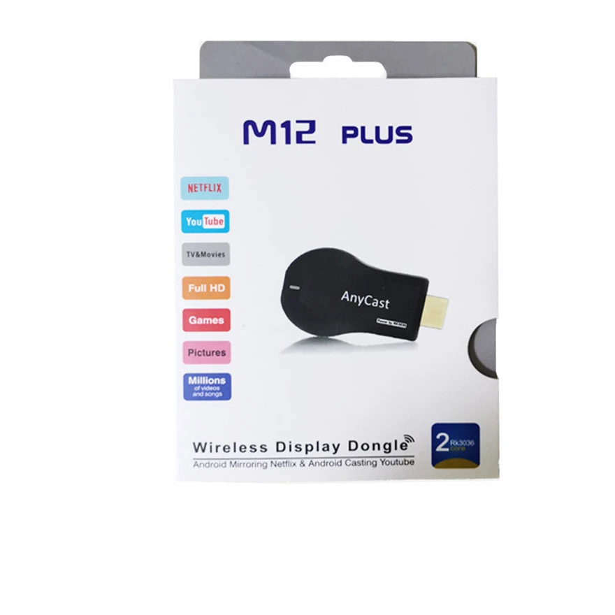  ТВ-адаптер M2 M4 M12 M9 Plus M100 Anycast ezcast miracast Air Play hdmi 4K