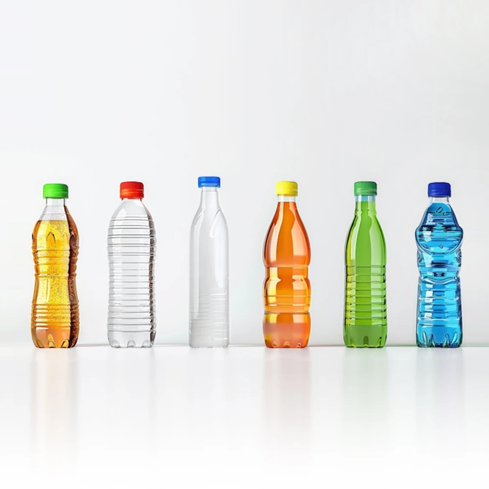 Private label Custom Logo Brand Juice Packaging Plastic Bottle Empty Water Drink Beverage Bottle For Juice Coffee