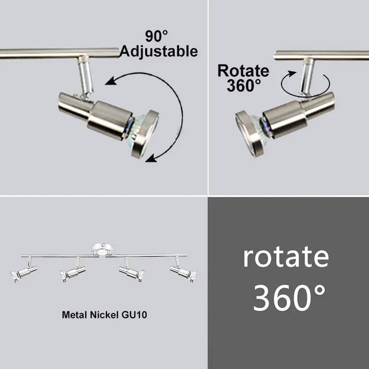 
2021 Warm White Adjustable Beam Angle Ceiling spot track light 