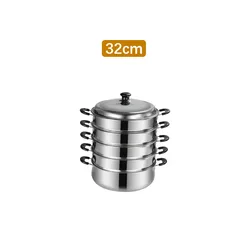 Прочный Многофункциональный отпариватель из нержавеющей стали, кастрюля, кухонная утварь, кастрюля, кастрюля из нержавеющей стали для приготовления пищи в ресторане