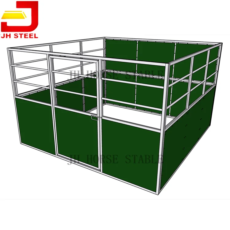 
Временная стабильная лошадь с конским дверным креплением 