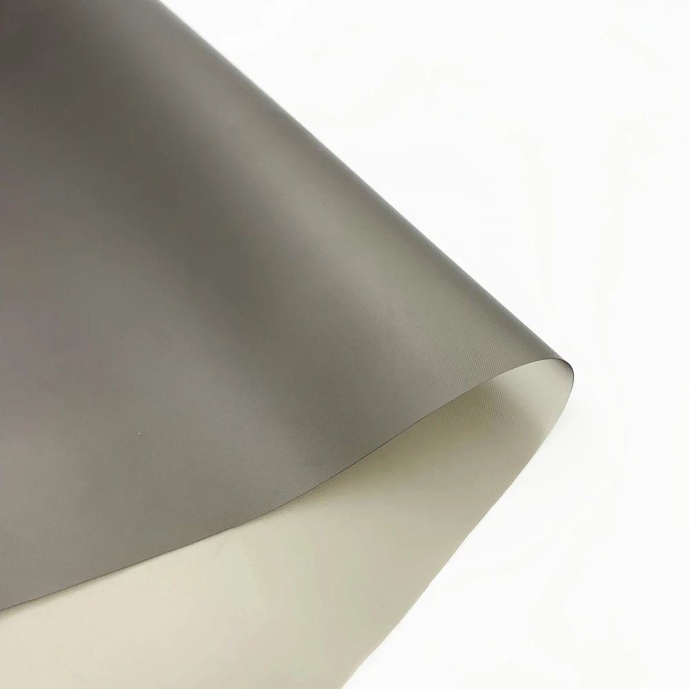 Semi-transparent colorful tpu film for fashion raincoat