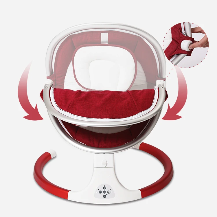 portable electronic vibrating bouncer baby rocker