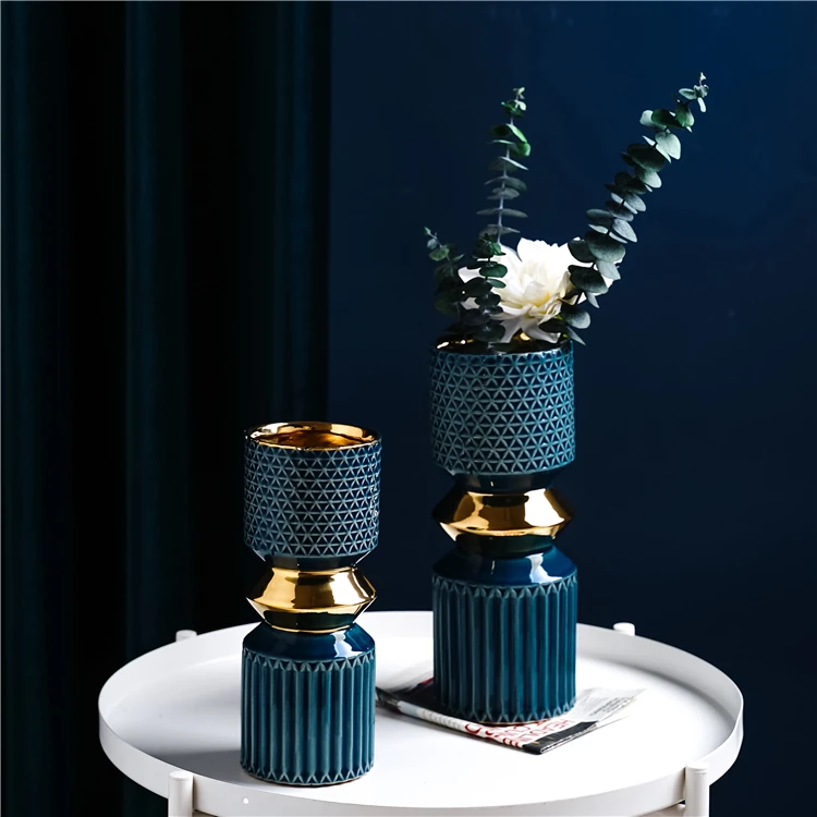 Роскошная Современная ваза ikebana для бутонов ручной работы Свадебный декор индивидуальные художественные цветочные