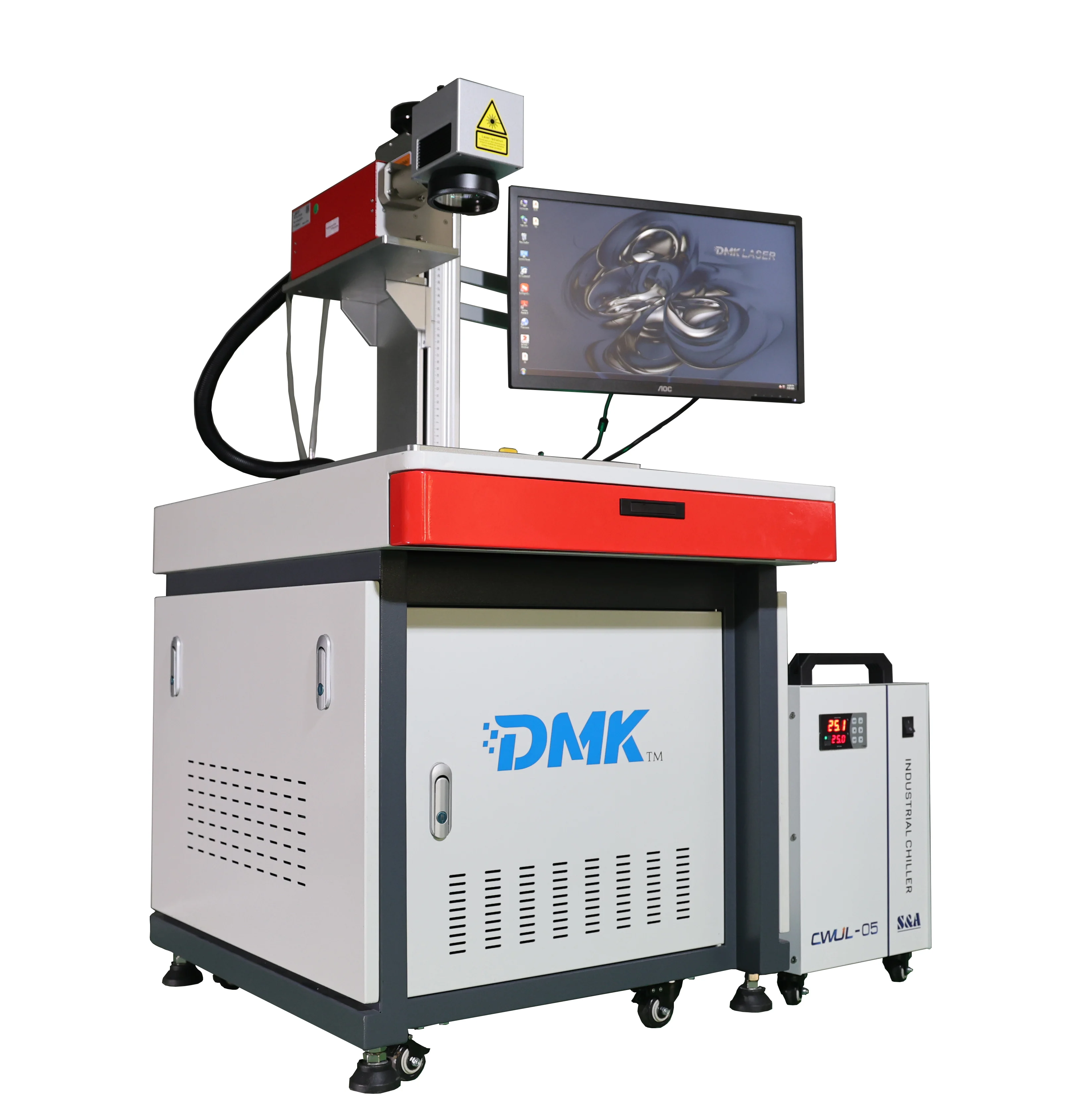 Hot Selling  UV Laser Marking Machine DMK 3W  UV Laser Marking Machine With JPT Laser Source