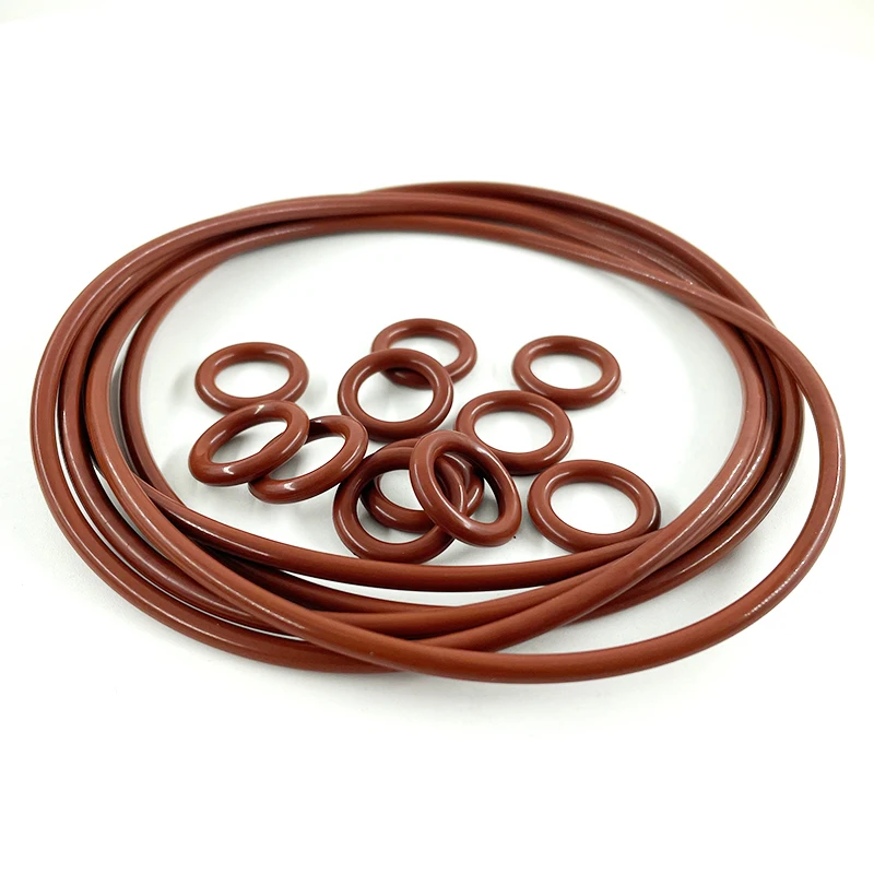 Silicon o ring manufacturer NBR HNBR EPDM FKM FFKM silicone ring high precision rubber sealing ring food grade silicone seals