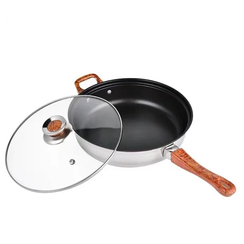 Chaozhou Stainless Steel Soup Milk Pot 12-Piece Cooking Pot Set with Kettle Including Ceramic and Glass Components