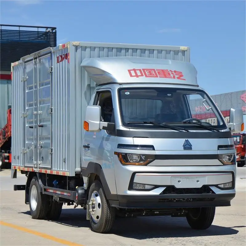 Light Duty 10tons 5tons 6Wheel  4x2 Small van Cargo Trailer Trucks for sale