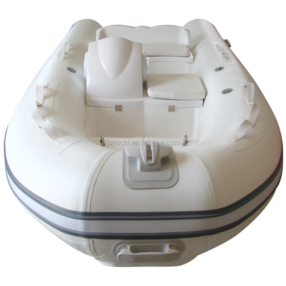 Mini RIB boat rigid fiberglass hull inflatable boat PVC pontoon boat