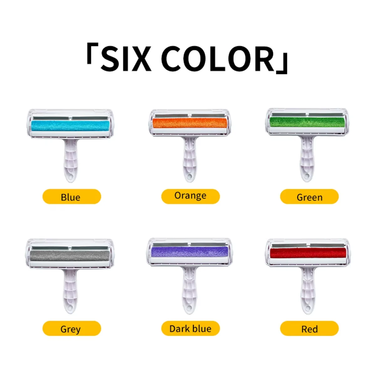 Self-Cleaning Reusable Pet Hair Remover Roller Cat Fur Lint Brushes for Dog & Cat Grooming Cepillo Pelo Gato Pet Hair Comb