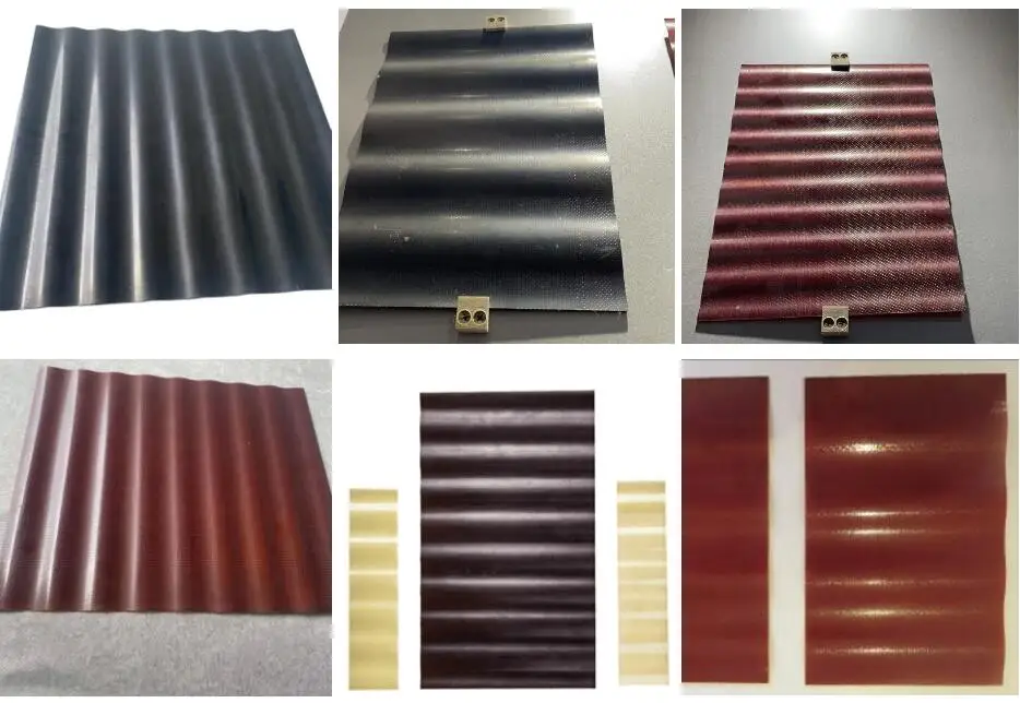 Black Red Yellow Color Glassfiber Reinfoced FRP Plastic Smc Sheet Molding Compound