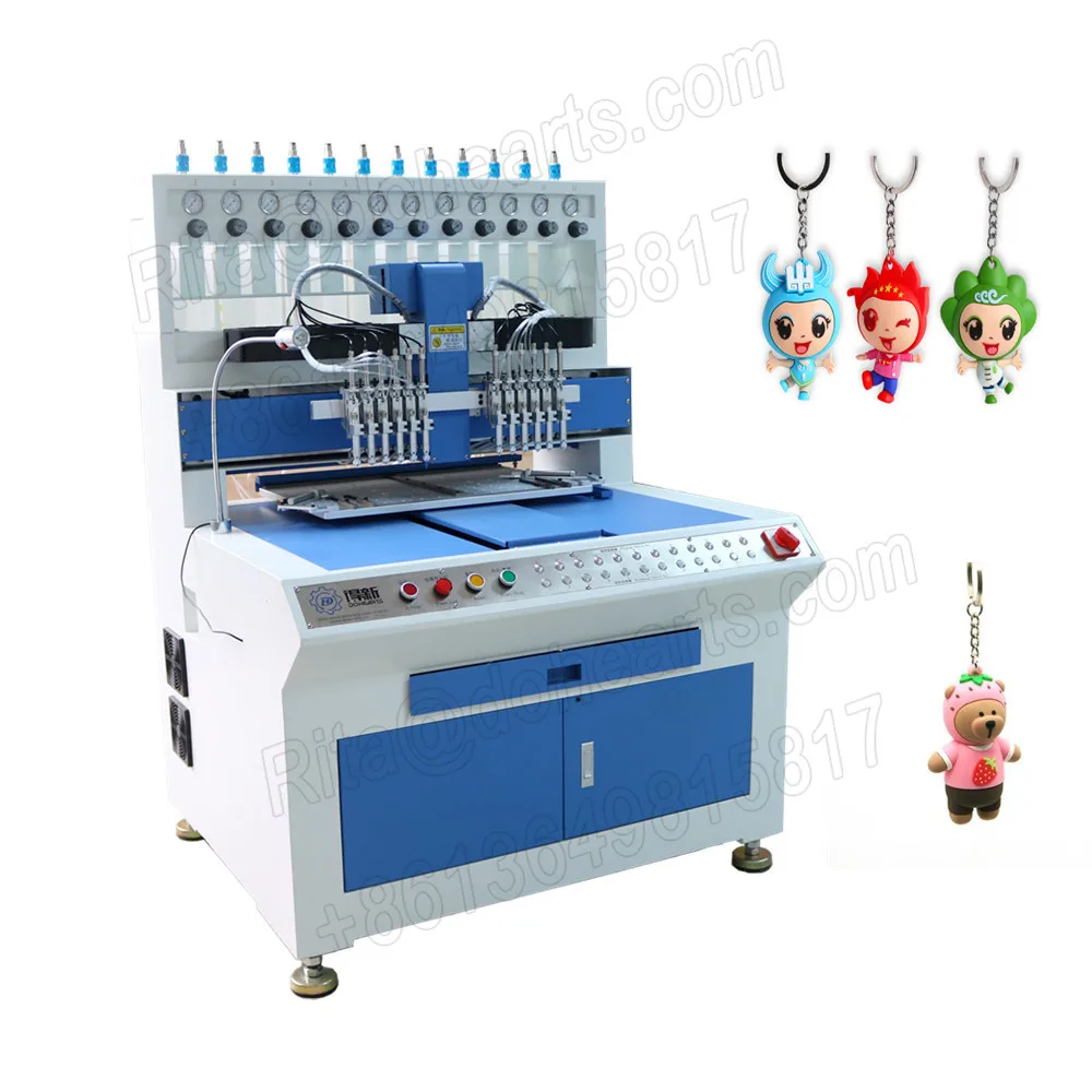 Drip molding machine automatic glue dispenser for make shoe sloe slipper pvc silica gel making machine