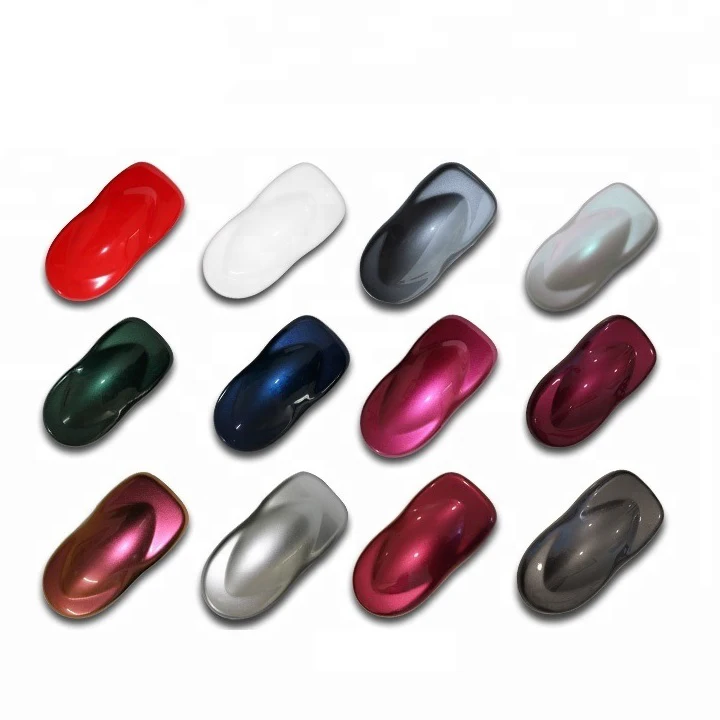 2K car paint  white color auto spray paint