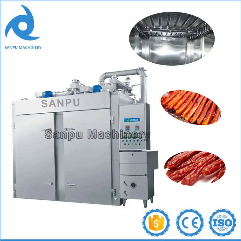 Electric Heating Sausage Meat Smoker Roaster Oven Fish Smoking Machine Price