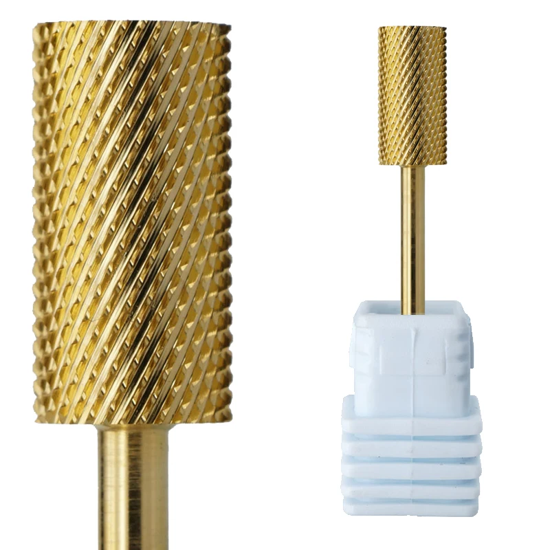 Оптовая продажа, большое Карбидное сверло для ногтей, аксессуары для маникюра