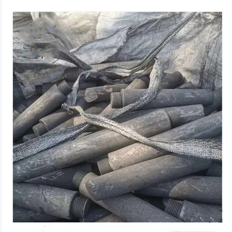 Pre-Baked Anode Scrap Carbon Block Anode Scrap Size 20-80mm