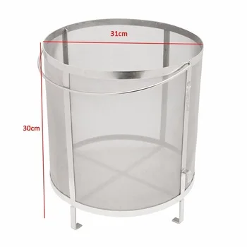 310x300 мм Пивоваренная зерновая корзина Hop Spider Kettle 300 Mesh