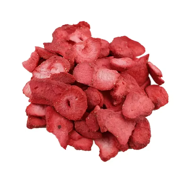 Berries Wholesale Dried Fruit Slices Delicious Original Flavor Frozen Dried Strawberry Slices Strawberry Crisp Berries