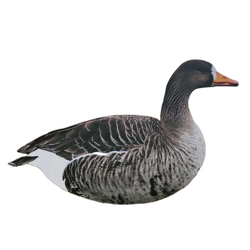Xilei Wholesale 1 Piece Design Life-Like Black And White Silhouette Goose Decoys