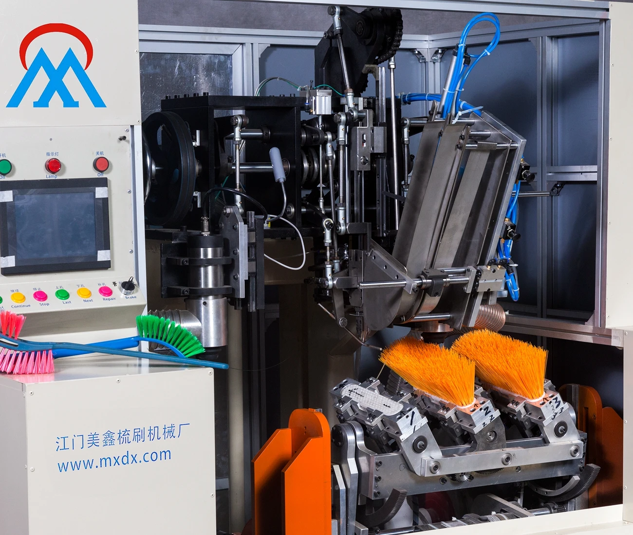 dust brush broom making machine