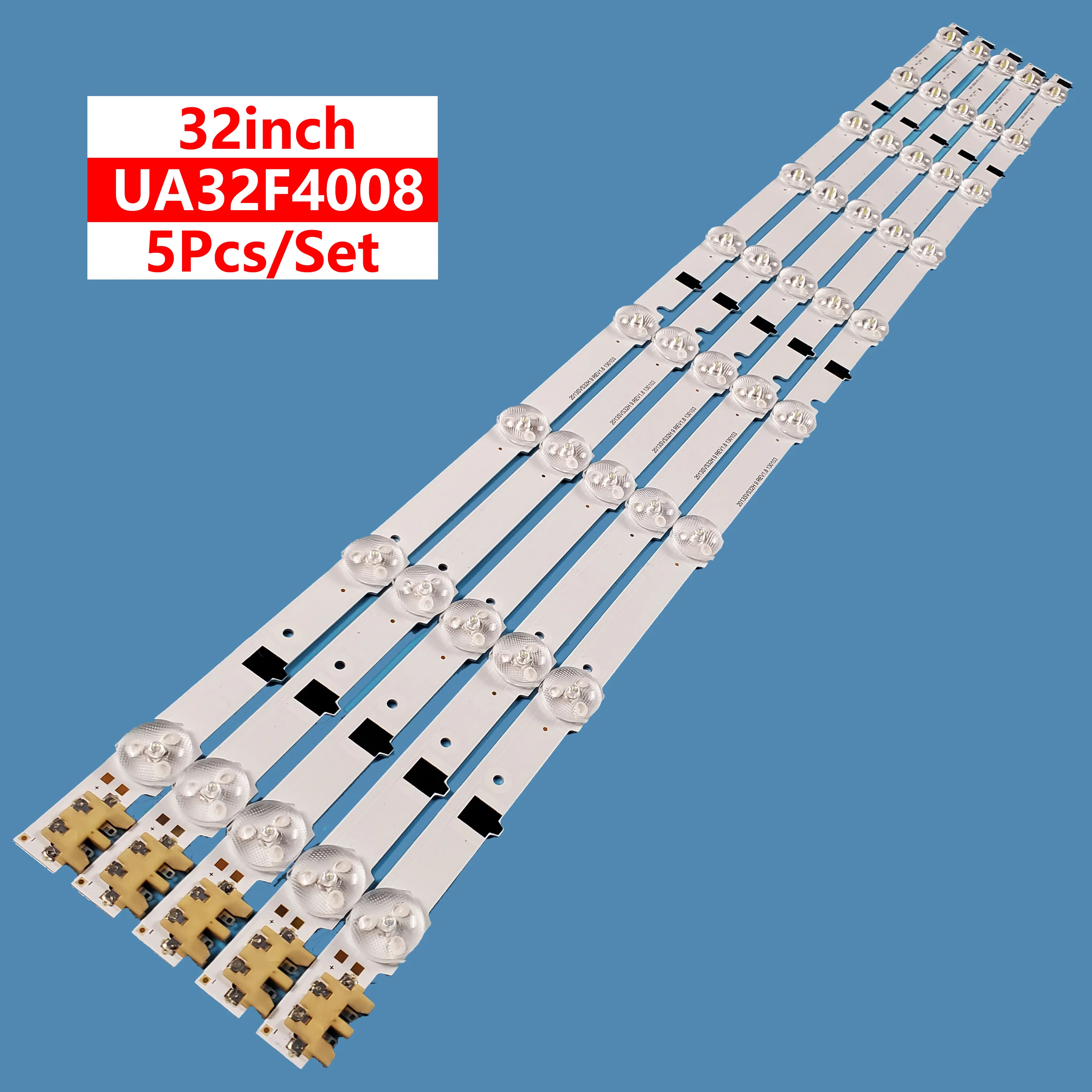 Алюминиевый ТВ светодиодная подсветка полосы 9 светодиодов D2ge-320sc0-r3 светодиодные ПОДСВЕТКА ДЛЯ samsung 32 дюйма 2013svs32F UA32F4008AR адвокатского сословия СИД