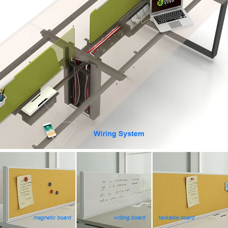 
Xinda Clover SLH Series 4 Seater Used Metal Office Furniture Modular Office Desk And Work Stations 