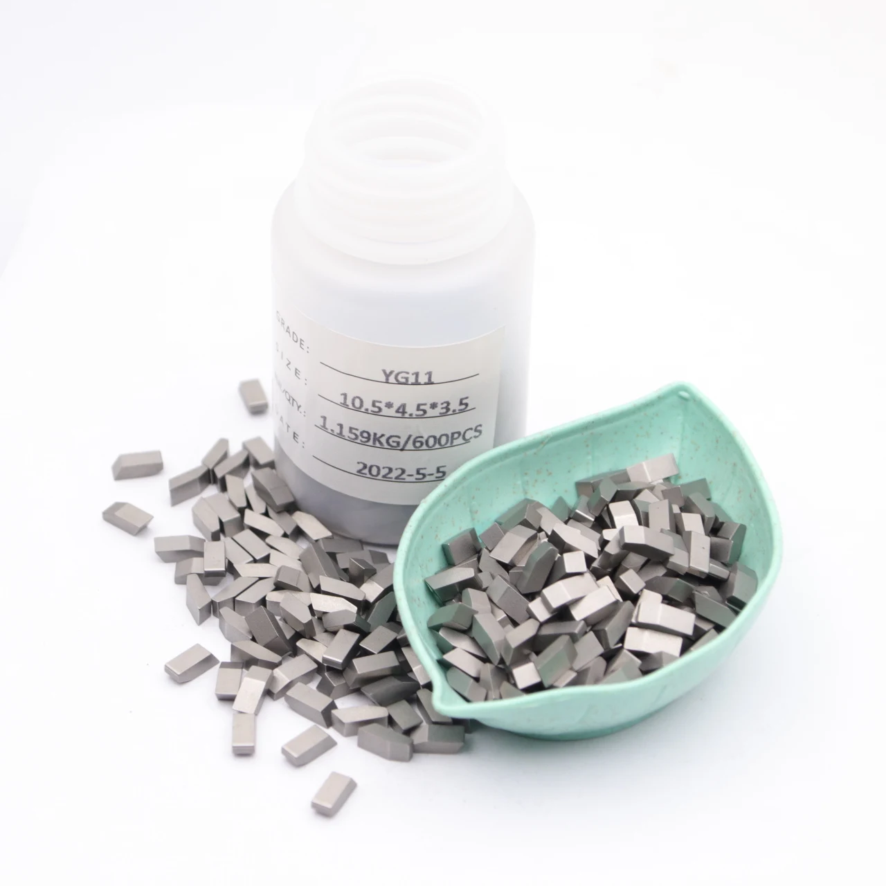 10.5*L*3.5mm Factory Wholesale tungsten carbide soldering tips carbide tip for wood