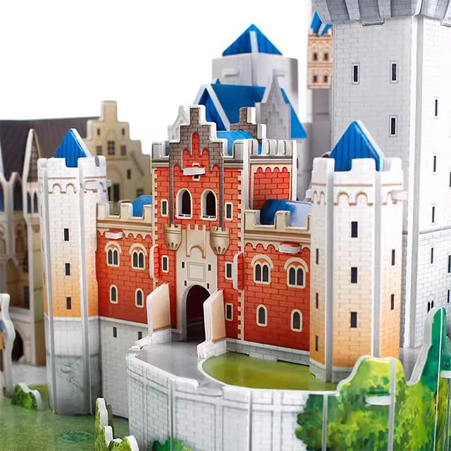 Customized 3D Jigsaw Puzzles Famous City Building Assembles for Kids and Adults DIY Toys