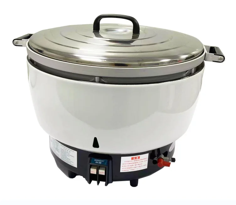 High Efficient Heating Rice Cooker Appliances Restaurant 15L Gas Rice Cooker Big Capacity For Canteen And Restaurtant