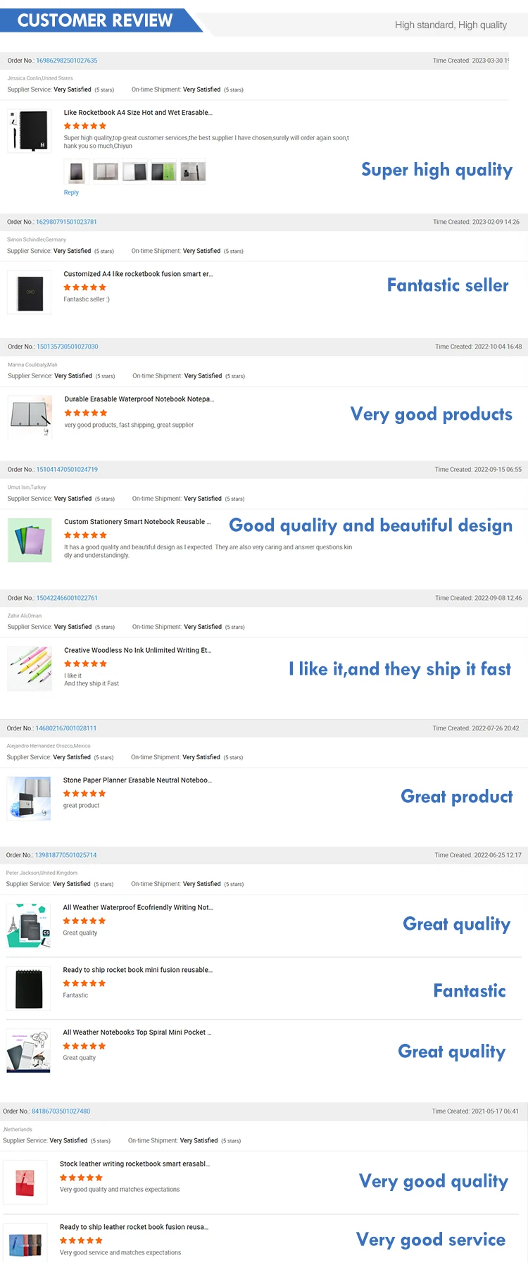 Planner notebook stone paper smart reusable/erasable notebook with pen and cloth_13