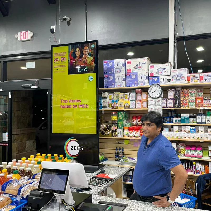 European and North American Warehouses in Stock for Fast Delivery 32-86 Inch Indoor Lcd Digital Signage Advertising Display