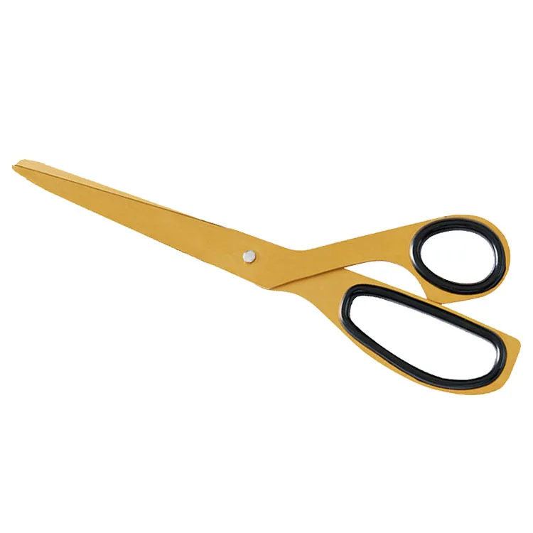 Gold Titanium Tailor Scissors Fabric Scissors Sewing Scissors For Cutting Fabric Leather Paper