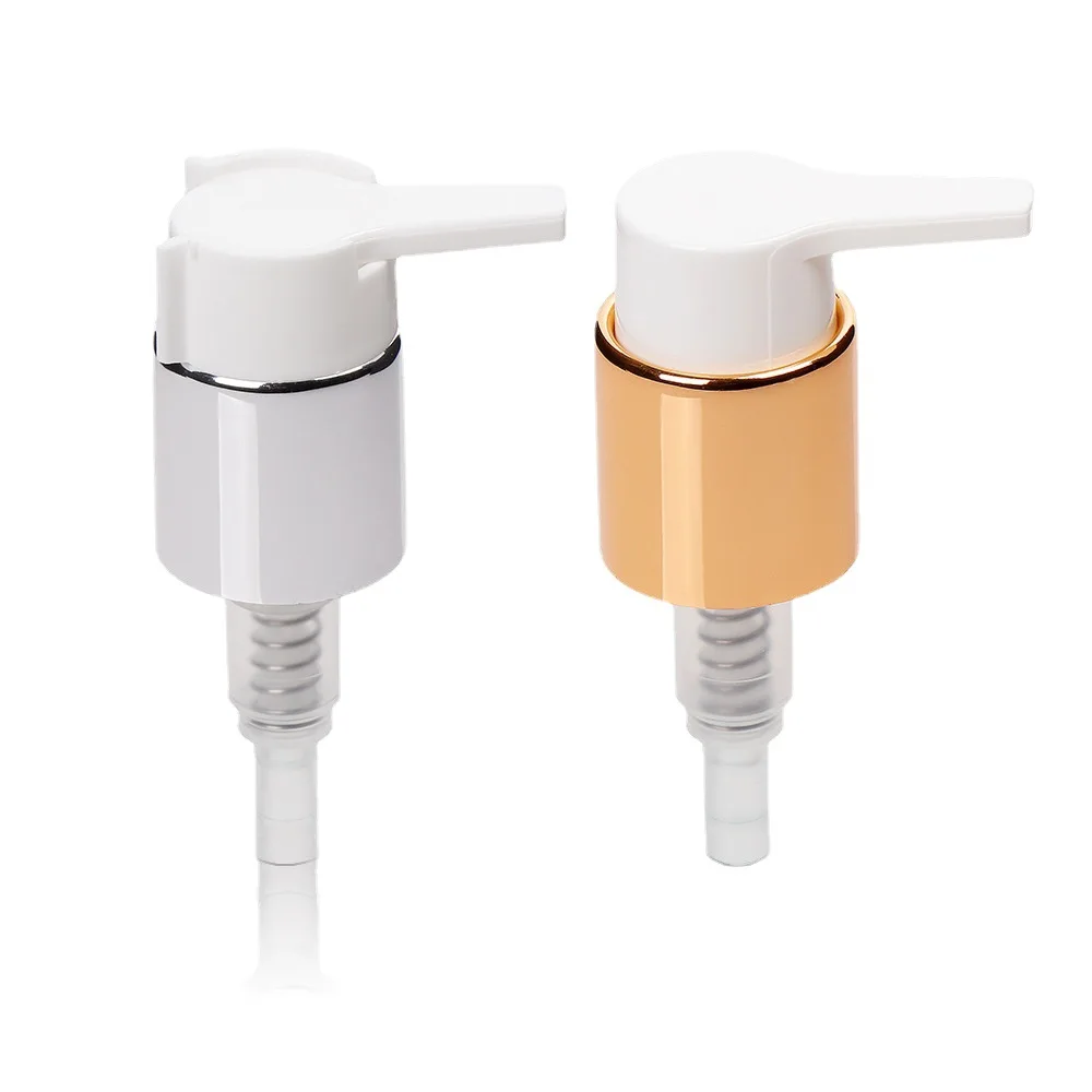 Wholesale cream 24/410 lotion pump head,lotion pump in stock,transparent syrup dispenser pump